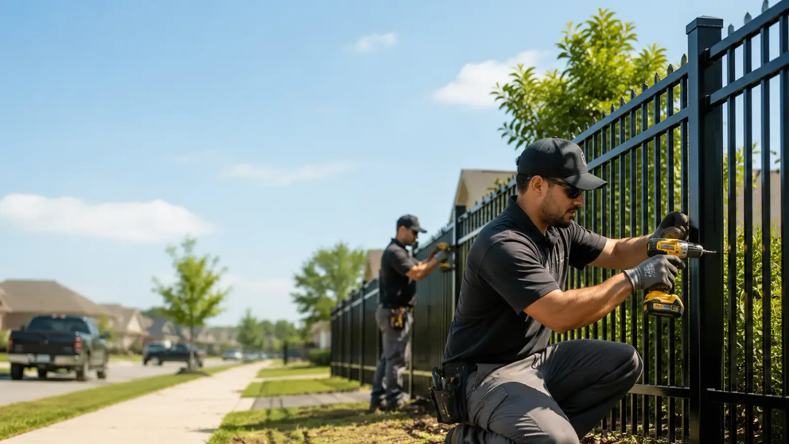 Metal Fence Installation in Orient, OH